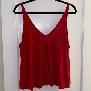 Free People Red Tank Top